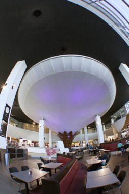 interior view of beautiful modern hotel