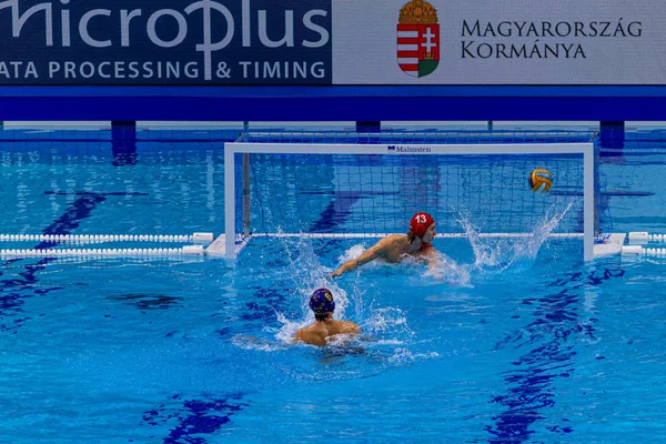Budapeste Hungria Janeiro 2020 34Th European Water Polo Championship Hungary — Fotografia de Stock