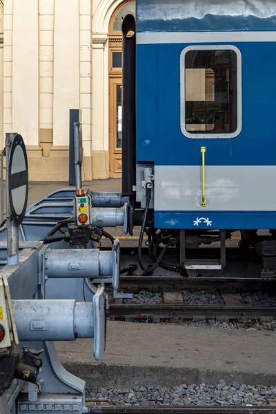 Budapest Hongarije Feb 2020 Het Keleti Treinstation Een Van Oudste — Stockfoto