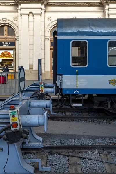 Budapest Hungary Feb 2020 Keleti Railway Station One Oldest Europe — Stock Photo, Image