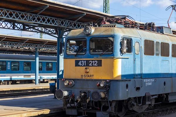 Будапешт Венгрия Февраля 2020 Года Железнодорожный Вокзал Келети Является Одним — стоковое фото