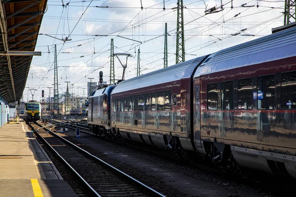 Budapest Ungheria Feb 2020 Stazione Ferroviaria Keleti Una Delle Più — Foto Stock