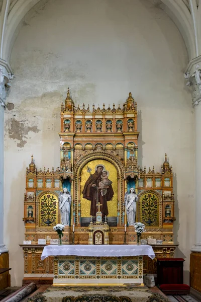 Igreja Laszlo Interior Com Quase Toda Decoração Por Cerâmica Tipo — Fotografia de Stock