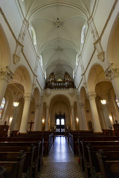 Iglesia San Laszlo Interior Con Casi Toda Decoración Por Cerámica —  Fotos de Stock