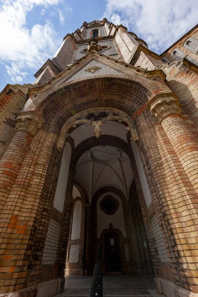 Zijpoorten Van Laszlo Kerk Bijna Alle Decoratie Door Keramiek Een — Stockfoto