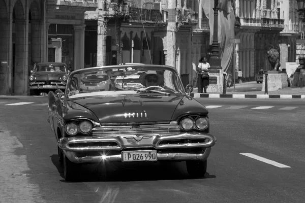 Avana Cuba Feb 2019 Auto Epoca Classiche Americane Condizioni Restaurate — Foto Stock