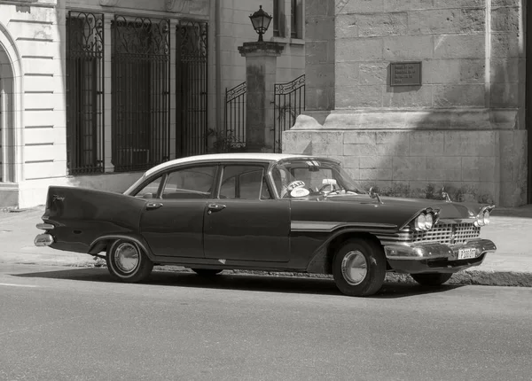 Havana Cuba Feb 2019 Vintage Classic American Cars Restored Condition — Stock Photo, Image