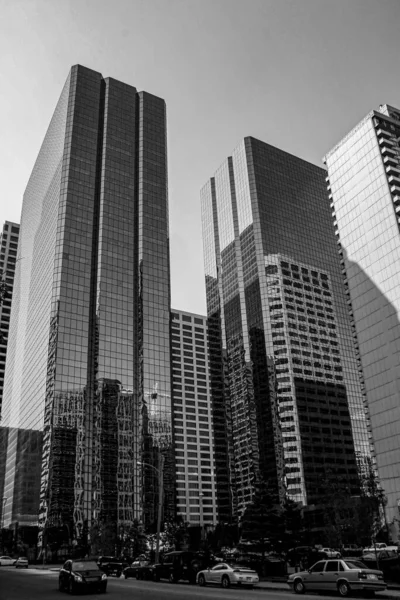 Vista Del Centro Calgary Con Rascacielos Canadá — Foto de Stock