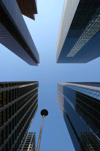 Uitzicht Calgary Centrum Met Wolkenkrabbers Canada — Stockfoto