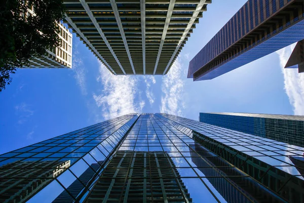 Vista Del Centro Calgary Con Grattacieli Canada — Foto Stock