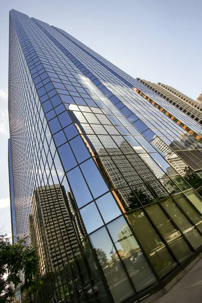 Vista Del Centro Calgary Con Rascacielos Canadá — Foto de Stock