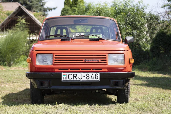 Kiskunlachaza Ουγγαρία Ιουν 2019 Vintage Retro Wartburg 353 Car Retro — Φωτογραφία Αρχείου