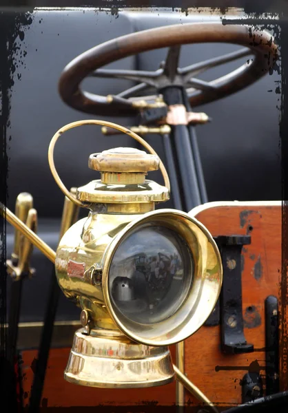 Vintage carro closeup — Fotografia de Stock