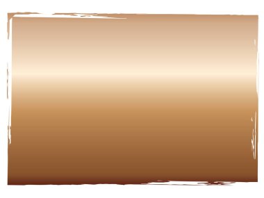 Bronz dikdörtgen şeklinde