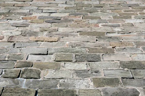 Stone block roadway — Stock Photo, Image