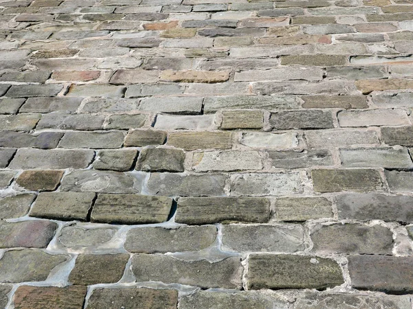 Route en blocs de pierre — Photo