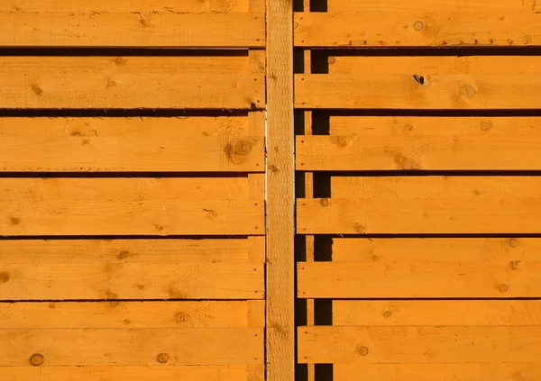 Gartenzaun aus Holz — Stockfoto