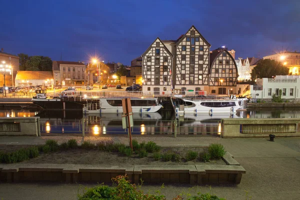 Bydgoszcz by Night in Polen — Stockfoto