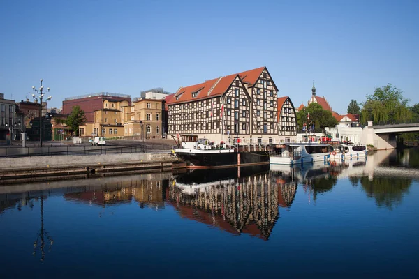 Staden i Bydgoszcz i Polen — Stockfoto