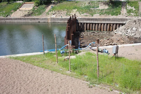 Construcción del Canal —  Fotos de Stock