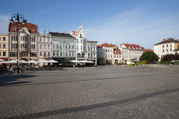 Miasto Bydgoszcz rynek Starego miasta — Zdjęcie stockowe