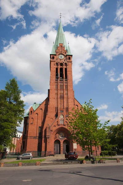 Iglesia de San Andrés Bobola en Bydgoszcz — Foto de Stock