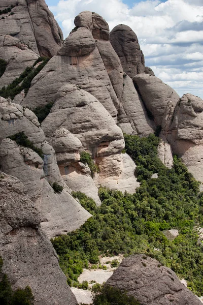 Montserrat ภูเขาในสเปน — ภาพถ่ายสต็อก