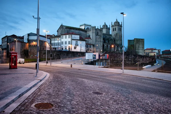 Mattina nella città di Porto in Portogallo — Foto Stock