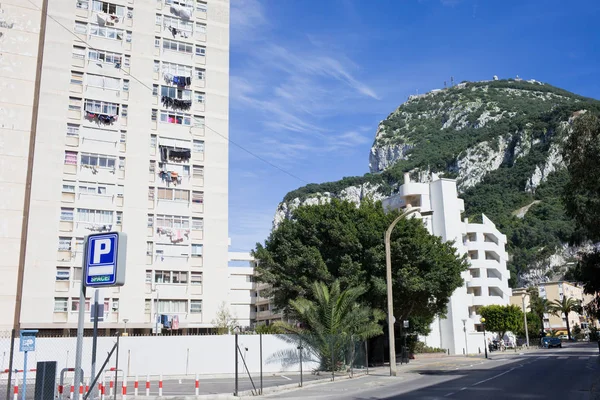 Gibraltar Rock Urban Scenery — Stock Photo, Image