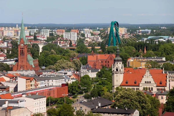 Miasto Bydgoszcz w Polsce — Zdjęcie stockowe