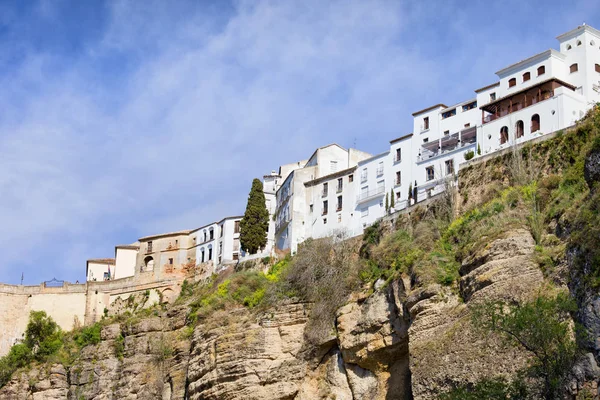 Ronda Pueblo Blanco on Rock in Spain — Stock Photo, Image