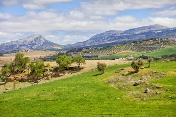 Andalusië landschap in Spanje — Stockfoto