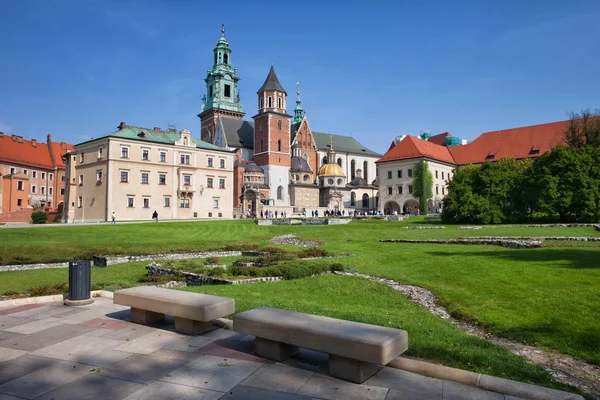 Krakow 'daki Wawel Katedrali — Stok fotoğraf