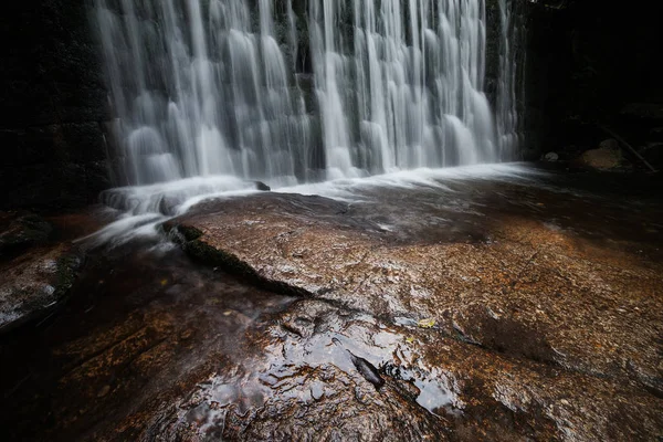 Divoký vodopád v Karpaczi — Stock fotografie