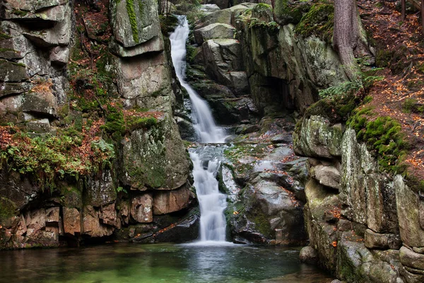 Wasserfall Podgorna in Przesieka — Stockfoto