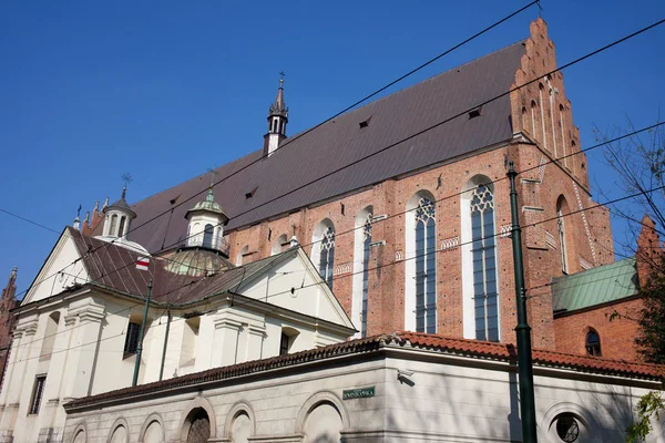 Iglesia de la Santísima Trinidad en Cracovia — Foto de Stock