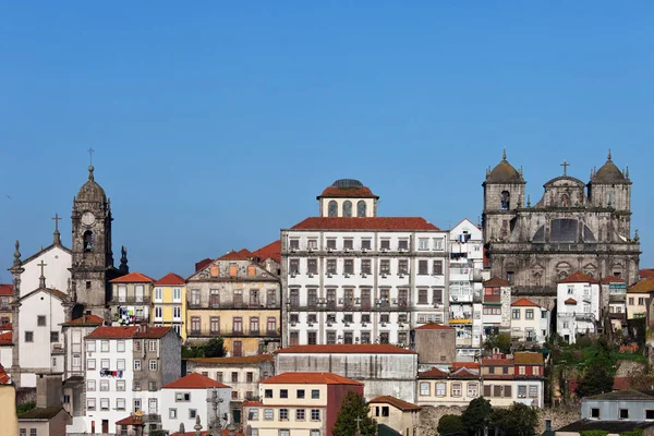 Panoramę Starego Miasta w Porto — Zdjęcie stockowe