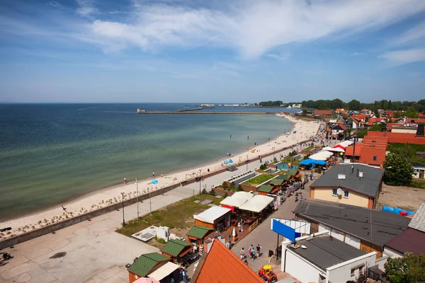 Resort Town Hel Baltık Denizi, Polonya — Stok fotoğraf