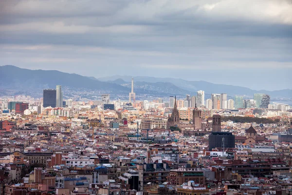 stock image Barcelona Cityscape