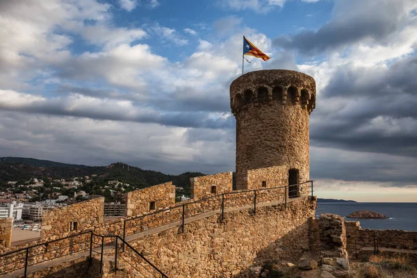 Fortificação de Tossa de Mar — Fotografia de Stock