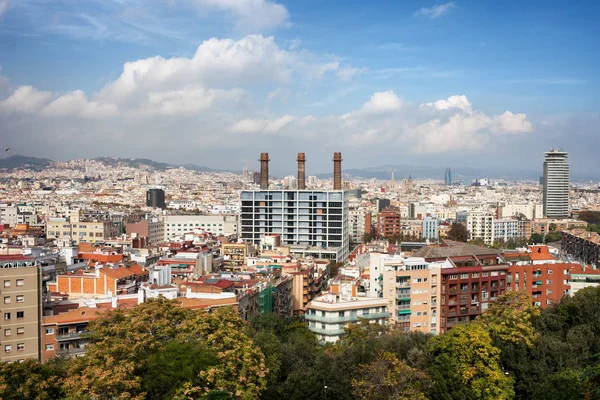 Paysage urbain de Barcelone — Photo