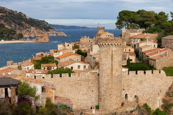 Tossa de Mar Cidade medieval em Espanha — Fotografia de Stock