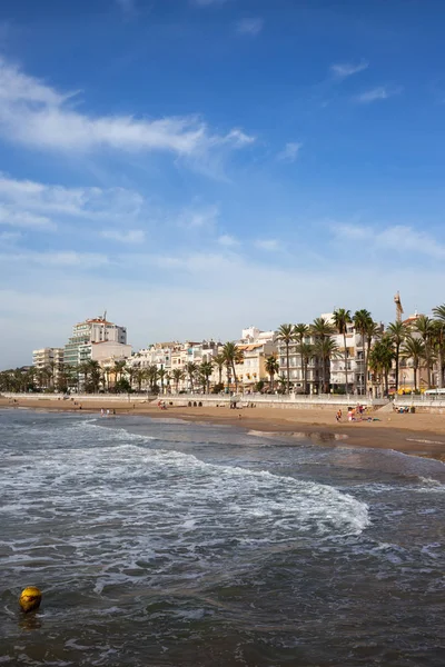 Staden Sitges i Spanien — Stockfoto