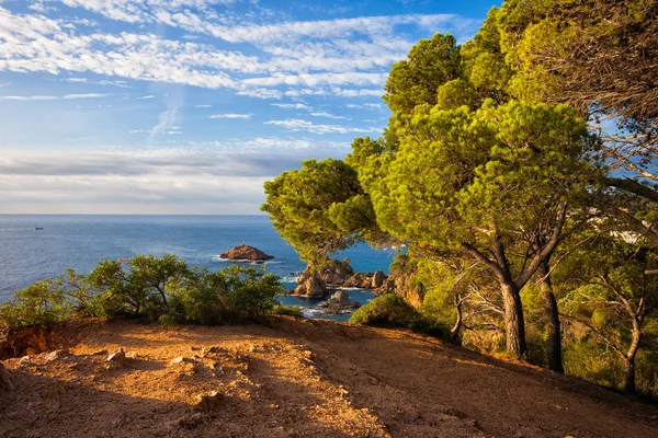 Küste des Mittelmeeres in Spanien — Stockfoto