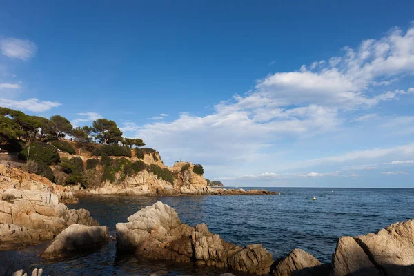 Littoral méditerranéen à Lloret de Mar — Photo