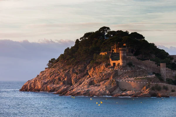 Tossa de Mar at Sunset — Zdjęcie stockowe