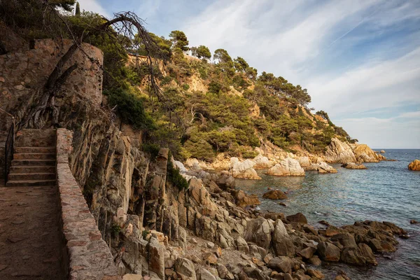 Costa brava İspanya Sahili — Stok fotoğraf