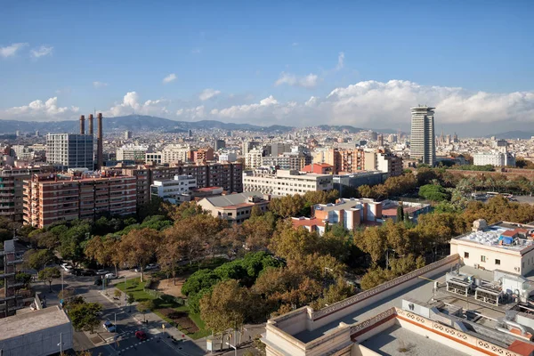 Barcelona stadtbild in spanien — Stockfoto