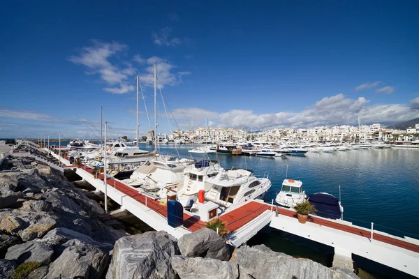 Jose Puerto Banus Marina v Marbella — Stock fotografie