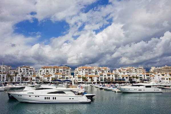 Puerto Banus Marina in Marbella Spain Stock Image